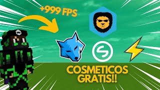 LOS 4 MEJORES CLIENTES DE MINECRAFT NO PREMIUM SUBE FPS PARA PC DE BAJOS RECURSOS [upl. by Gnauq]