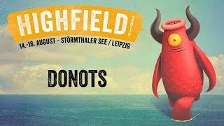 DONOTS auf dem Highfield 2015 [upl. by Neitsirhc]