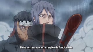 Konan Vs Tobi em Naruto shippuden Narrado [upl. by Tchao]