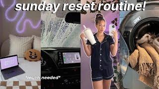 extreme sunday reset 🧺🌿 deep cleaning my messy bedroom amp car [upl. by Tnek]