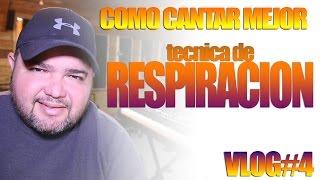 como cantar mejor tecnica de respiracion VLOG4 [upl. by Vitoria212]