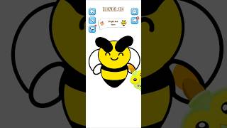 Very easy art Bee 🐝 drawing ✨subscribe shorts shorfeed [upl. by Nahor]