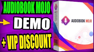 Audiobook Mojo Review amp Demo  MASSIVE DISCOUNT 📢 AudiobookMojo Review 📢 [upl. by Eelydnarb294]