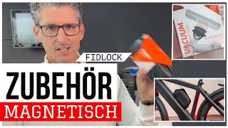 TOP ZUBEHÖR ´24  🚴🏼Magnetisches Fahrradzubehör FIDLOCK  Trinkflaschen SaddleBag amp Smartphone 📲 [upl. by Hekking]