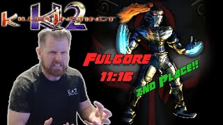 SECOND PLACE Killer Instinct 2 Speedrun in 1116 AWESOME [upl. by Bobbee]