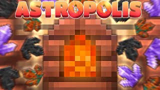 GROWING RESOURCE CRYSTALS EP3  Minecraft Astropolis Modded 1192 Questing SPACEBLOCK [upl. by Dyrrej]