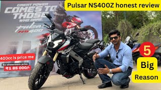 2024 Bajaj pulsar NS400Z Review  only in 185lakh 🔥  Most affordable 400cc bike [upl. by Azerila]