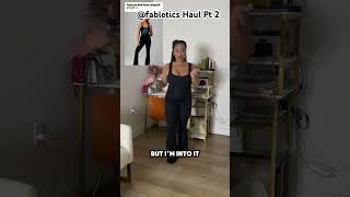 Fabletics try on haul pt 2 fabletics tryonhaul ￼ [upl. by Atneciv]