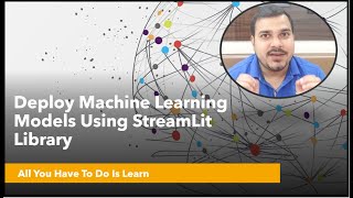 Deploy Machine Learning Models Using StreamLit Library Data Science [upl. by Grannias]