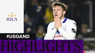 HIGHLIGHTS Union SaintGilloise  RSC Anderlecht  20232024 [upl. by Botsford]