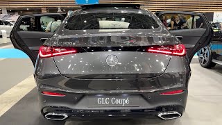 New MERCEDES GLC Coupe 2024  PRACTICALITY test amp TRUNK SPACE GLC 300 e 4MATIC [upl. by Aisor598]