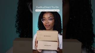 I need YOUR help Which pair should I wear  EyeBuyDirect haul glassesgirl glasses [upl. by Ethan311]