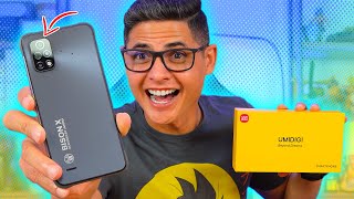 UMIDIGI Bison X10S  UM SMARTPHONE GIGANTE E BARATO Unboxing e Impressões [upl. by Aekahs]