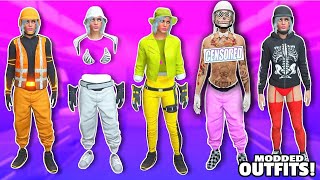 ✅CONJUNTO DE MUJERES  JOGGERS DE COLORES MODDED OUTFIT GTA 5 ONLINE【PS4PS5XboxOnePc】 [upl. by Dalohcin240]