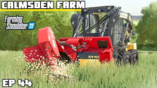 LETS GRIND RESTORING THE FIELD  Calmsden Farm  Farming Simulator 22  Episode 44 [upl. by Bethena]