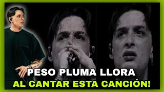 Peso Pluma LLORA al cantar esta canción 😭 pesopluma [upl. by Notreve]