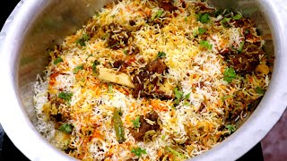 Easy amp Best Mutton Biryani  Mutton Biryani  Bakra Eid Special Muslim Style Mutton Biryani Recipe [upl. by Dibrin]