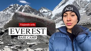 VIAJANDO SOLA  EVEREST BASE CAMP [upl. by Esimaj]