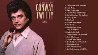 Top 100 Conway Twitty songs Playlist  Conway Twitty Best Songs [upl. by Aneekal]