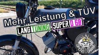 Mehr Leistung und TÜV Simson S51  Langtuning Super D 60 [upl. by Gnat]