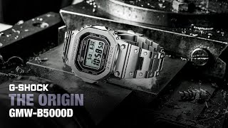 GSHOCK  THE ORIGIN  GMWB5000D  NeverGiveUp [upl. by Nolava792]