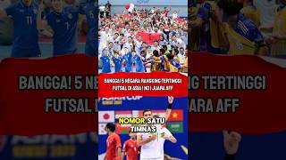 5 NEGARA RANGKING FUTSAL TERTINGGI DI ASIA NO1 JUARA AFF 2024 [upl. by Korb721]