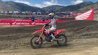 Jett Lawrence Highlights Reel 11 Fox Raceway [upl. by Anomas460]