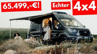 BILLIGSTER 4X4 WOHNMOBIL VAN DEUTSCHLANDS Hymer Etrusco CV 600 DF 4x4 [upl. by Nodnart]