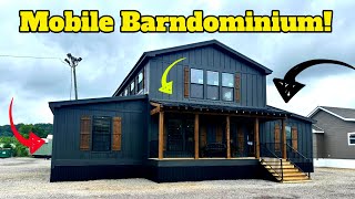 HOW 4000sqft Mobile Home The BEST Ive Ever toured Barndominium on wheels Deer Valley Barndo [upl. by Onaivatco143]