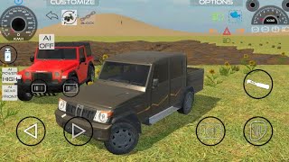 Thar 44 se bolero caper normal tair 🚀😱👀thar se yaada power 🚀🚀daldal me Indian vehicle game 🫣✈️🚀😱 [upl. by Edurtreg]