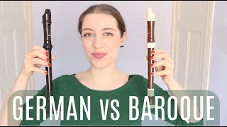 German vs Baroque recorders Which is REALLY better  Team Recorders [upl. by Papagena]