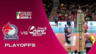 Piacenza vs Milano  Highlights  SuperLega  Playoffs [upl. by Guthry]