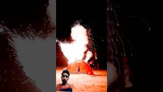 Crazy moment experiment crackers diwali crakers diwlicrakers crazyxyz firecraker [upl. by Yerg]