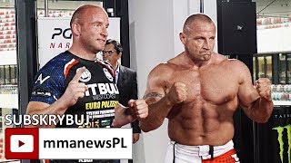 KSW 39 Pudzianowski vs Kowalczyk twarzą w twarz [upl. by Aseefan10]