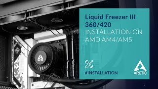 Liquid Freezer III 360420 – Installation on AMD [upl. by Notgnillew]