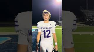 Interview with Vance Johnson  Waunakee Football [upl. by Nomolas]