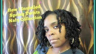 3814 How I Did My Spring TwistsNafy Collection Review [upl. by Aiken]