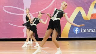 Majorettes Arriva Gogolin  Duo trio BATON   KędzierzynKoźle 2023 [upl. by Teodora]