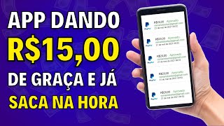 APP Pagando R1500 DE GRAÇA no PayPal e Já Pode Sacar CAI NA HORA Prova de Pagamento [upl. by Rosemaria]