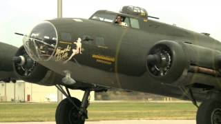 Flight on the B17 Flying Fortress the Memphis Belle with veteran William Yepes [upl. by Murphy]