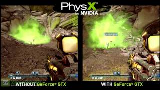 Borderlands 2  quotPhysXquot Gameplay Comparison Trailer  2012  FULL HD [upl. by Asiralc]