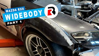 Building an RX8 Widebody  Part 1 [upl. by Osric]