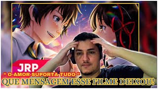 REACT  ALÉM DO TEMPO   ENTREGARAM TUDO Taki e Mitsuha Your Name  JRP ft amandaareia [upl. by Iral]