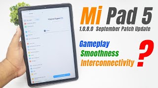 Xiaomi Pad 5 HyperOS 1080 Update  Full Review of Interconnectivity Smoothness amp Features [upl. by Latreshia]