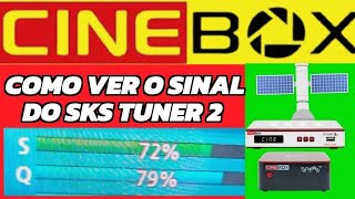 CINEB0X COMO VER SINAL SKS TUNER 2 [upl. by Irami]