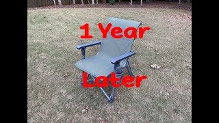 Yeti Trailhead Chair  1 Year Later  How has it held Up [upl. by Adnof]