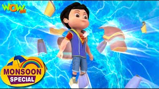 Vir Aur Aliens  Vir The Robot Boy Monsoon Special Compilation  41  Cartoon for kids wowkidz [upl. by Ahsla625]