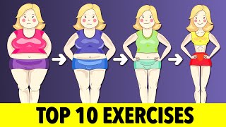 Top 10 Easiest Exercises for a Slimmer Lower Body [upl. by Chen]