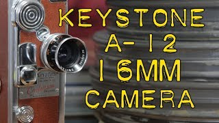 16mm Keystone A12 Criterion Deluxe Camera  Ektachrome 100D 7294 Test [upl. by Adnama311]