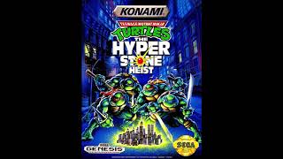 Teenage Mutant Ninja Turtles The Hyperstone Heist  Sewer Surfin GENESISMEGA DRIVE OST [upl. by Roon]